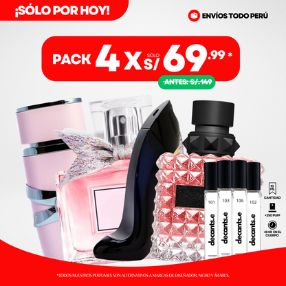 Promo 4 x S/.69.99 😱